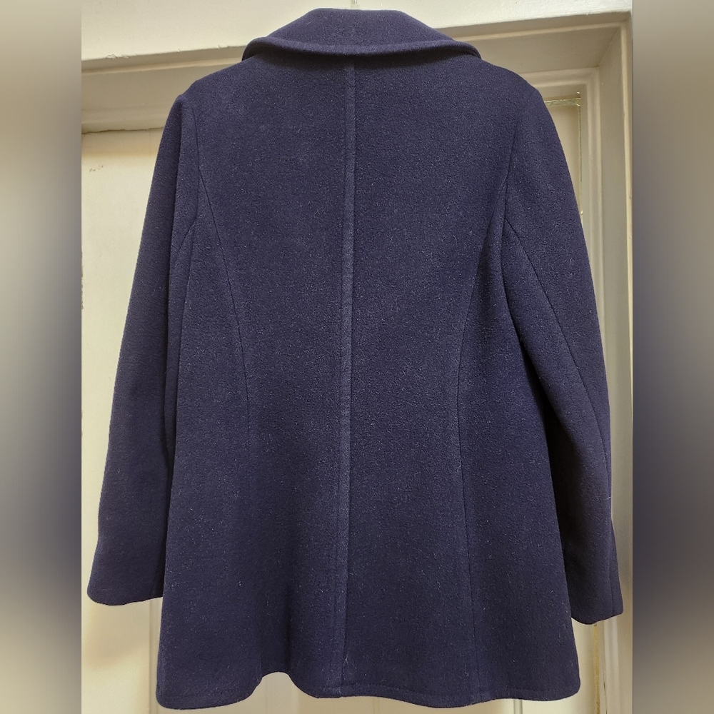 Mackintosh Wool Navy Pea Coat Sz 10 Save 15%! - Picture 5 of 16